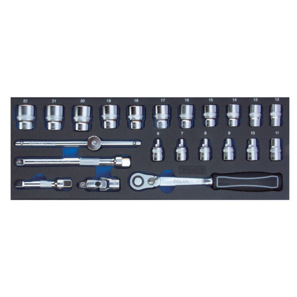 3/8” Steckschlüssel-satz (mm)