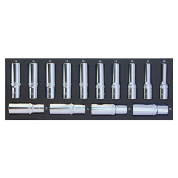 1/2” Steckschlüssel-Satz (mm)