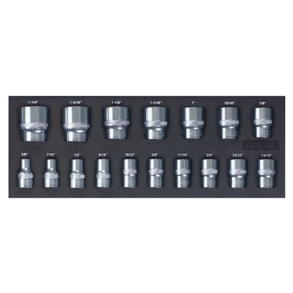 1/2” Steckschlüssel-Satz (Zoll)