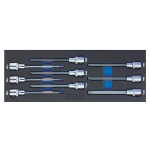 1/2” Schraubendreher-Einsätze-Satz, Torx®