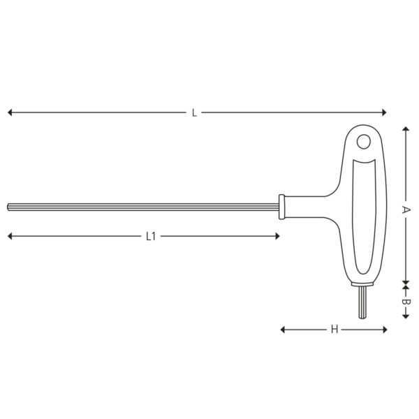 Querform-Sechskantschraubendreher – Bild 3