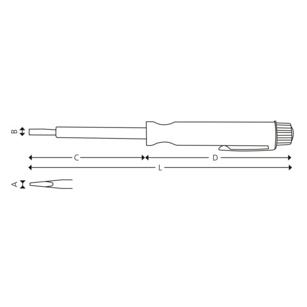 Spannungsprüfer, 120-250V – Bild 2