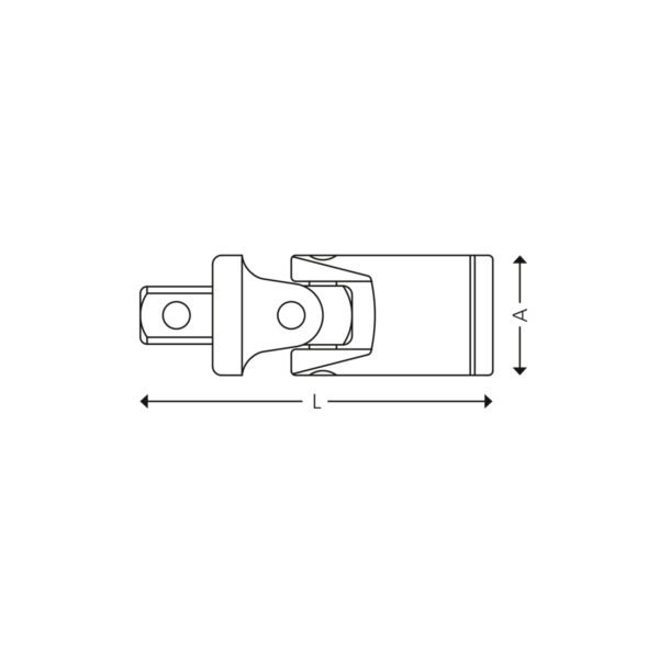 3/8” Kardangelenk – Bild 2