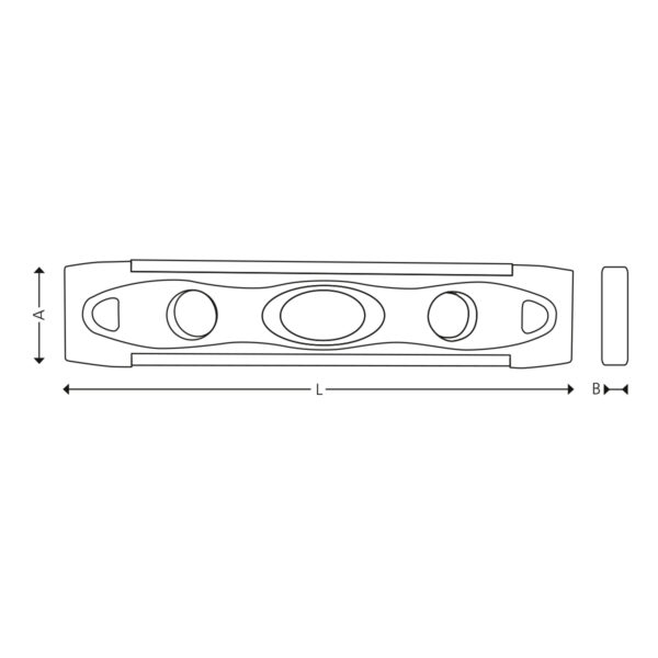 Torpedo-Wasserwaage, magnetisch – Bild 2