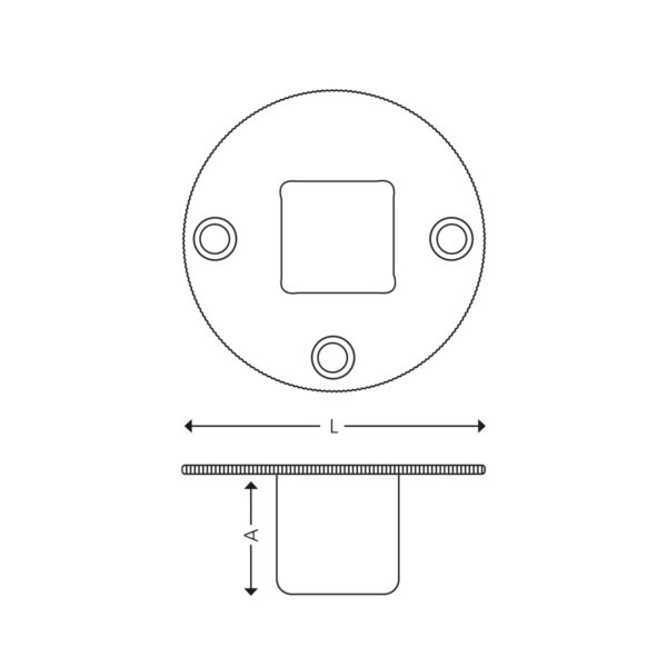 Adapter mit Magnet von 1/2” auf 3/4” – Bild 3
